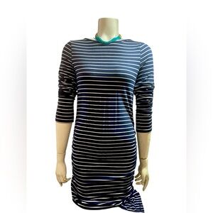 Maxi Motherhood Nancy blue dress, Small